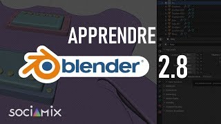 06-Apprendre Blender 2.8 - Smooth Shading, Knife, Array, Instances, LoopTools by sociamix 46,521 views 4 years ago 1 hour, 11 minutes