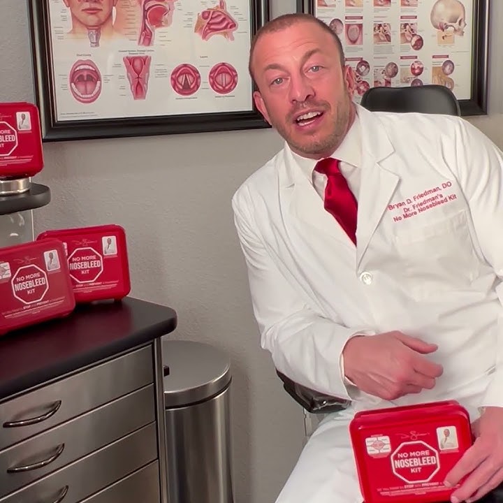 The Best Way to Stop a Nosebleed | The No More Nosebleed Kit