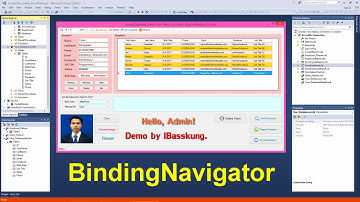 VB.Net Tutorial : How to Add BindingNavigator Control to the Windows Forms
