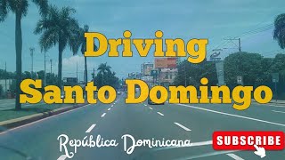DRIVING IN SANTO DOMINGO REPÚBLICA DOMINICANA