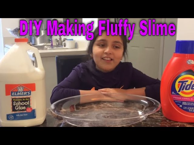 Elmers Glue Fluffy Slime Without Borax , How to Make Fluffy Slime With  Elmers Glue No Bo - Dailymotion Video