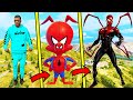 Upgrading SPIDER-MAN To GOD SPIDER-MAN as FRANKLIN in GTA 5!