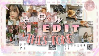 CARA EDIT FOTO DI APLIKASI FOODIE (HOW I EDIT THIS TONE *SOFT TONE) + TONE CODE screenshot 4