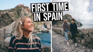 First Time in SPAIN (Bilbao & La Coruña on a Cruise)