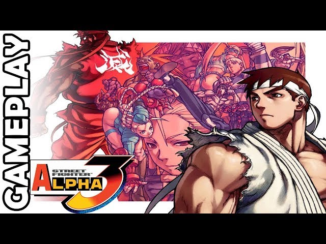 Street Fighter Alpha 3: Ryu Playthrough 