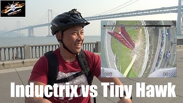 Blade Inductrix BL vs EMAX Tiny Hawk | Flying with Obi Rob in SF