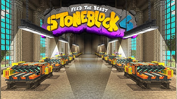 Stoneblock 4 Minecraft Modpack EP17 Oritech Fuel Generator Room Build