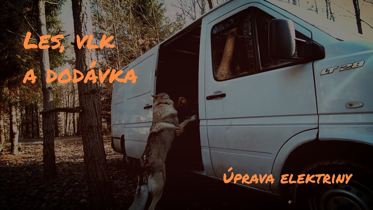 Úpravy v obytnej dodávke. #vanlife #wolfdog #divokavyhna