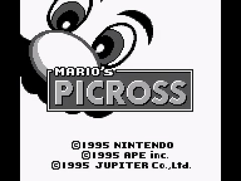 Game Boy Longplay [380] Mario's Picross (US)