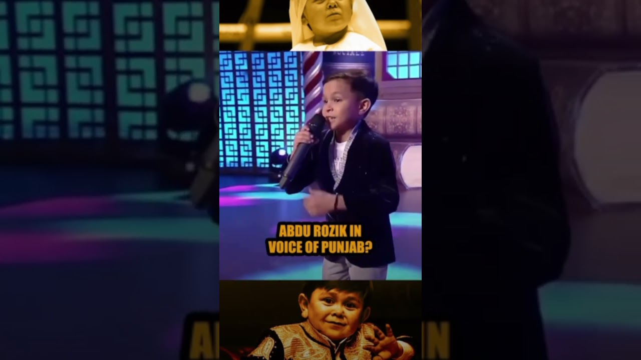Abdu Rozik Singing Punjabi Song 🤯 