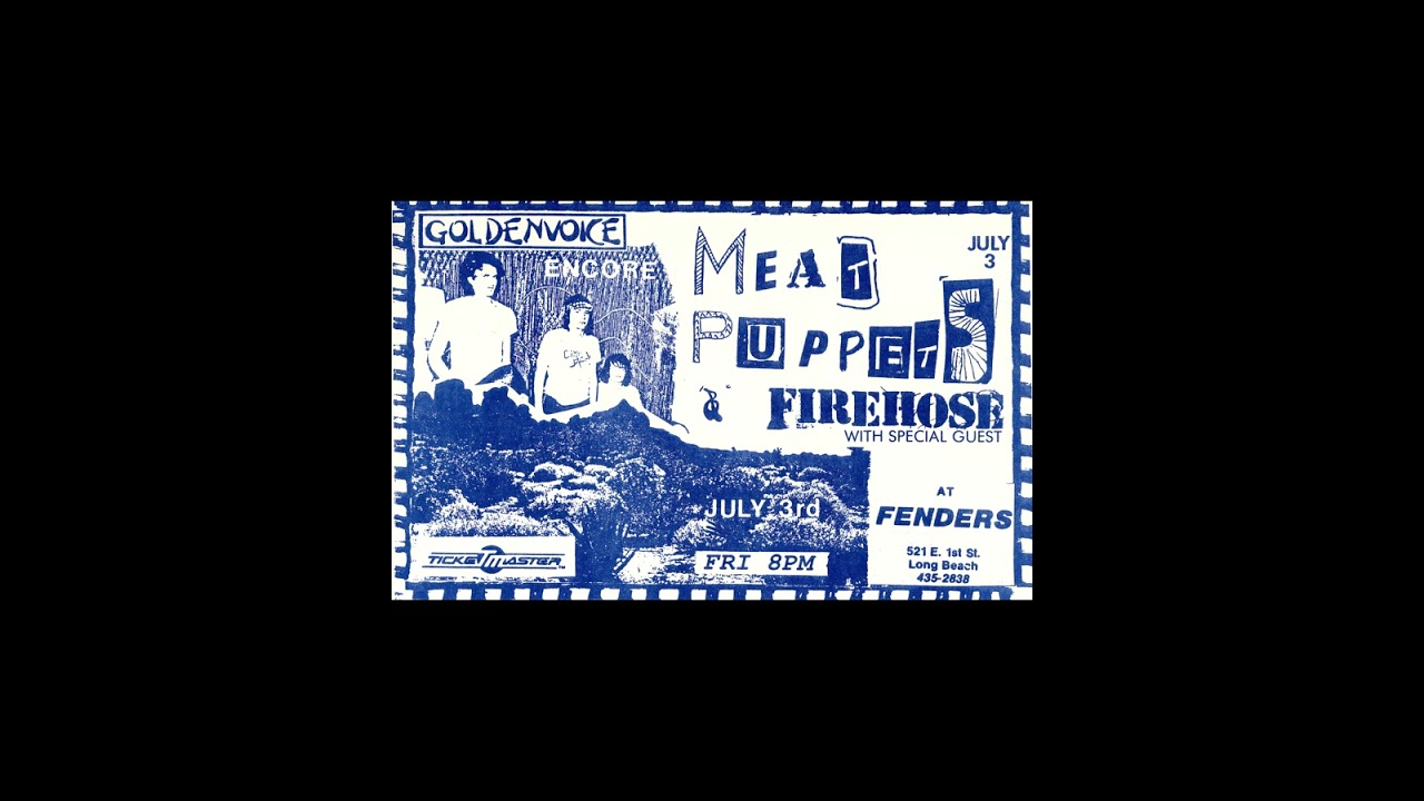 FIREHOSE - FENDER'S - Long Beach CA - 7-3-1987 Live Audio