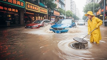 Unbelievable City Flood Drained in Jaw Dropping Footage