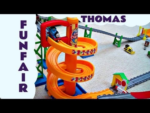 Thomas Train Set Take Along SODOR CARNIVAL FUNFAIR Kids Take N Play Thomas And Friends Toy