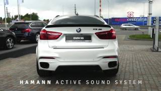 BMW X6 M50d F16 with HAMANN Active Sound Exhaust System