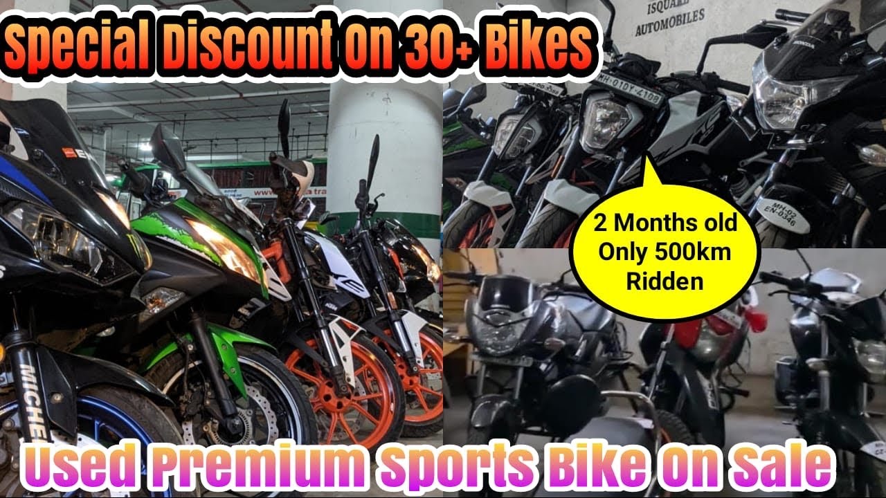 Used Premium Sports Bike Market In Mumbai Second Hand Commuter Bikes For Sale Ninja 300, CBR, R3 R15