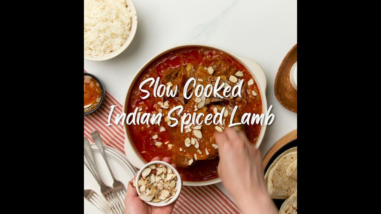 Slow Cooked Indian Spiced Lamb recipe YouTube