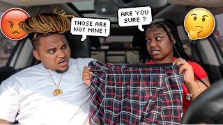 He Found Another Mans BOXERS In My Car! *HE WAS NOT HAPPY*