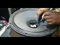 How to replace damage voice coil in the speaker