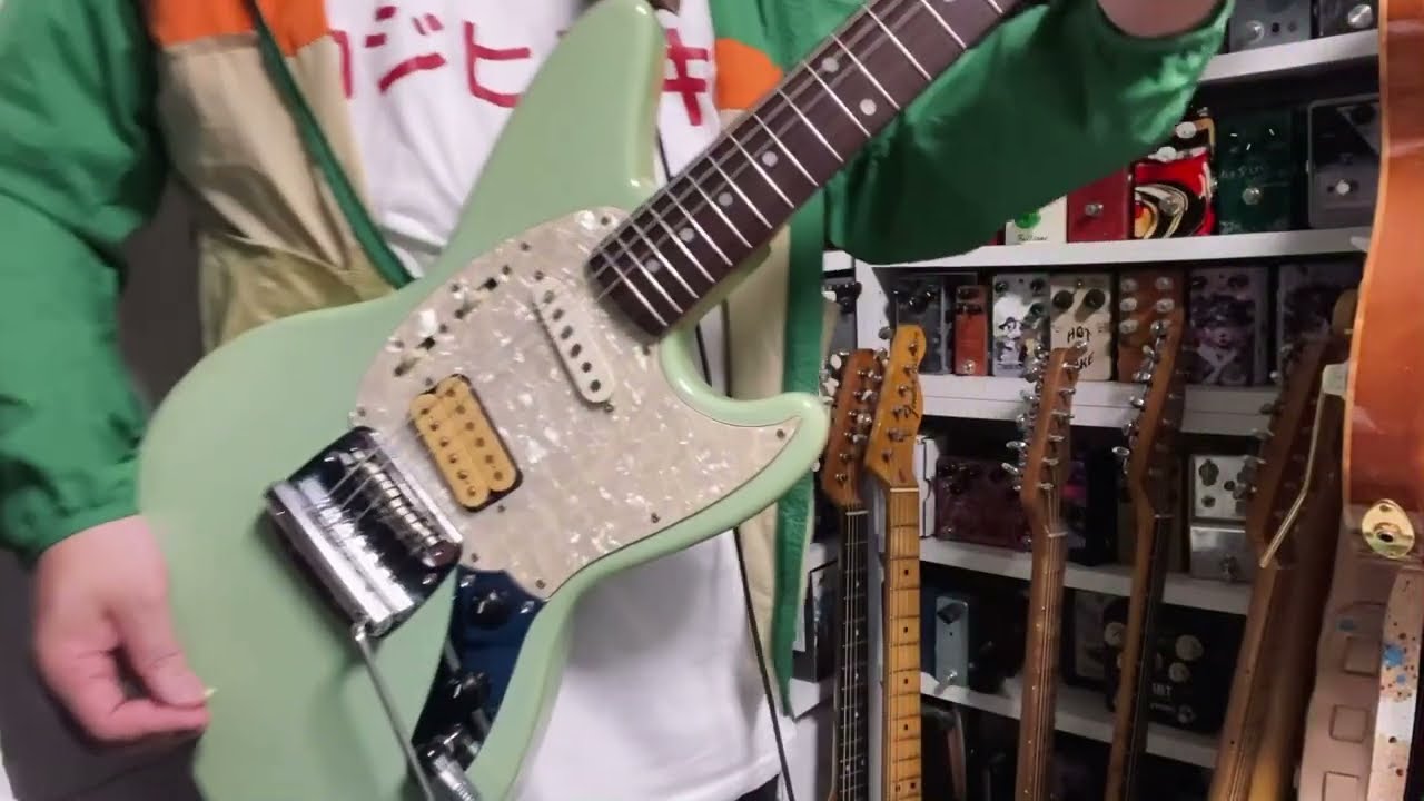 M*s様 Fender エレキギター JAG-STANGミントグリーン Fender - Jag-Stang JSG-65(1997) - YouTube