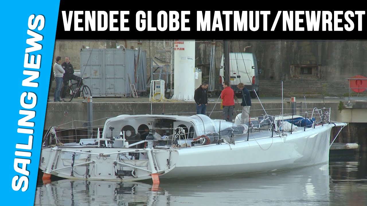 Fabrice Amedeo - Imoca sort de l'eau