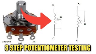 How to test potentiometer (Tagalog) | how to test potentiometer using multimeter