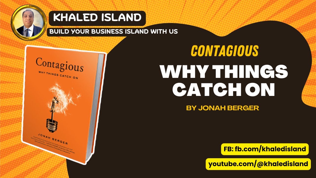 Contagious by Jonah Berger ( Why Things Catch On) Best Marketing Books