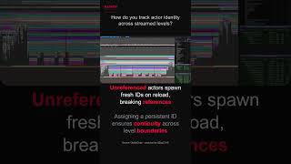 Fixing Actor ID Resets During Level Streaming