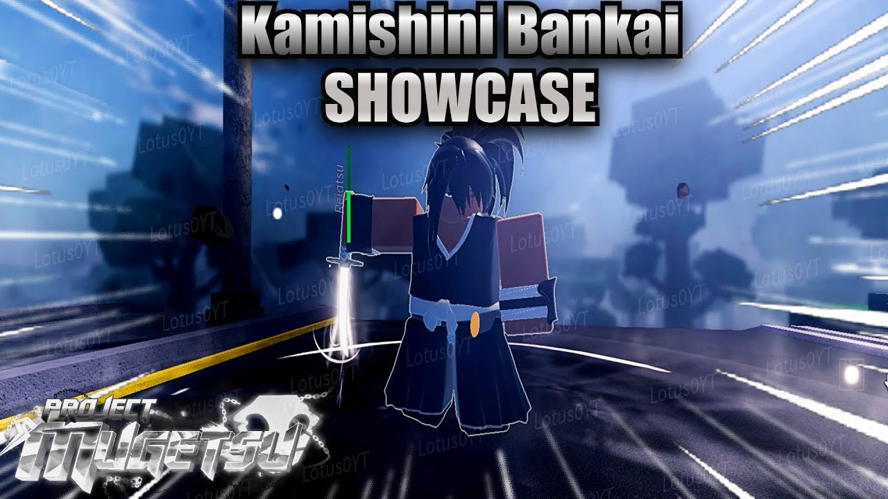 PROJECT MUGETSU Kamishini Bankai Showcase #projectmugetsu #roblox
