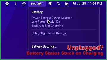 MacBook Battery Status Stuck on Charging? Here