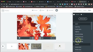 5. Adding Voice and Music in Adobe Spark