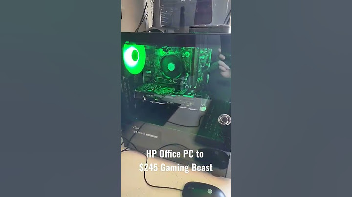 Ugly Office PC to $245 Gaming Beast!: HP Prodesk 400 G3 Gets Extreme Makeover