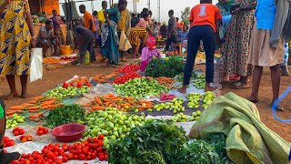 Market Day in African  village\/African  village life\/kigali  Rwanda 🇷🇼\/open Air Market