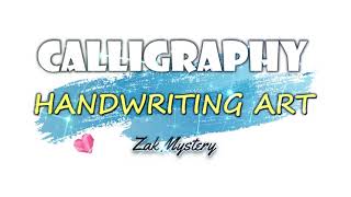 Satisfying Handwriting Calligraphy Compilation