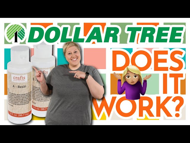 Dollar Tree RESIN? - Does it Work?! 