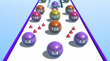 Ball Merge 2048 - All Levels Ball Gameplay Android, iOS(Level 107- 109)