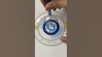 Deeply Satisfying ASMR Spirograph Pattern | Calming Spiral Audio for Relax! #art #shorts #spirograph