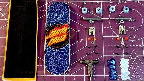 Upgrading Wooden Santa Cruz Tech Deck Performance Series