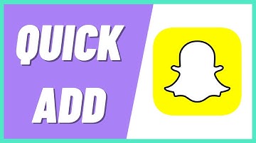 How To Quick Add On Snapchat (2022)