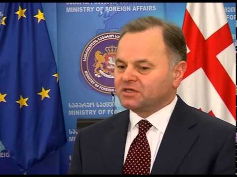 საქართველოს საგარეო საქმეთა მინისტრის შეხვედრა ნორვეგიის სამეფოს პარლამენტის პრეზიდენტთან