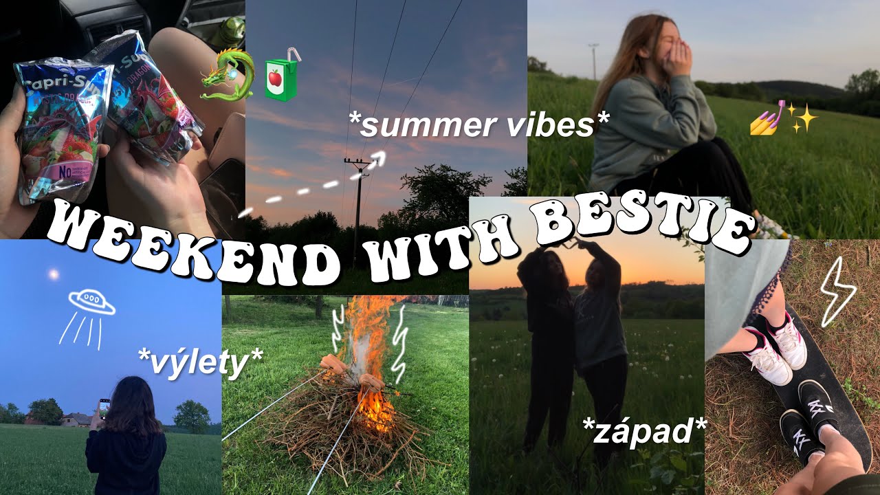 VLOG Z PŘESPÁVAČKY SE SÁRI 🌺✨| summer vibes, západ,..☀️// w. @s_pilatovaa 🤍