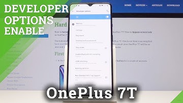 How to Enter Developer Mode in OnePlus 7T - Developer Options