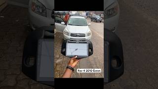 How to install android screen and reverse camera for Rav 4 2010😎☎️ #ezedecor #rav4 #autoradio #car