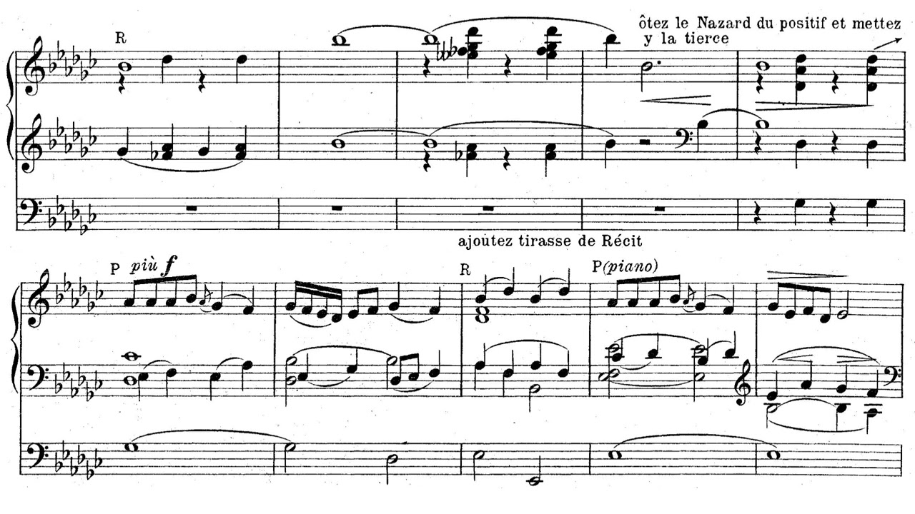 Huré, Jean (1913): Pour la communion d'une messe de minuit à Noël pour orgue — Dmitri Grigoriev