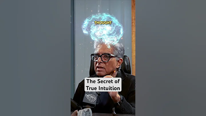 The Secret of True Intuition | Deepak Chopra #spiritualawakening #manifestation #intuition