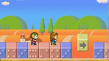 Alex Kidd: The Lost Stars (Sega 1986)  Attract Mode 60fps