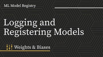 ML Model Registry Part 1: Logging and Registering in Weights & Biases
