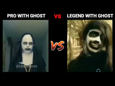 Pro With Ghost vs Legend With Ghost 👻 Funny Memes #funny #memes #ghost