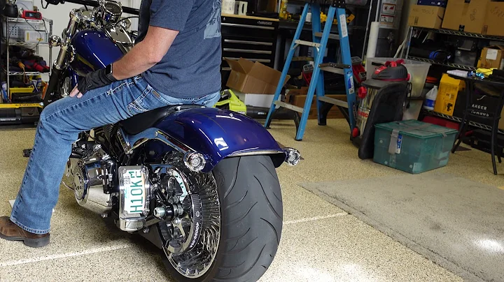 Shotgun Shocks on 2015 Harley Davidson Breakout