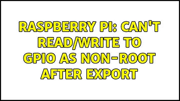 Raspberry Pi: Can