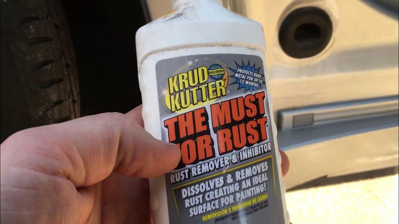How To Remove Car Rust With Krud Kutter The Must For Rust YouTube